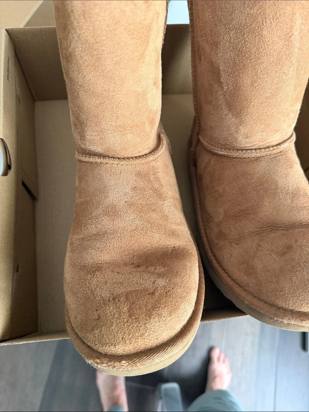 UGG Kids Classic II Short Boots Chestnut